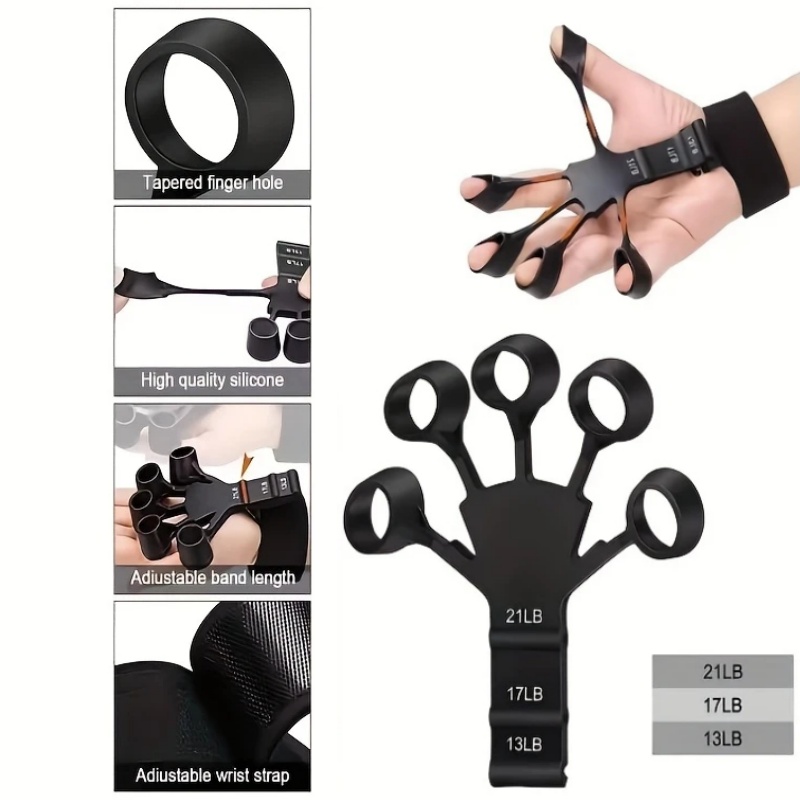 Grip Strengthener Hand - Treinador de Força para Mãos e