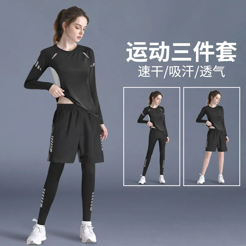 Yoga Fitness Set - Conjunto de Yoga Feminino de Secagem