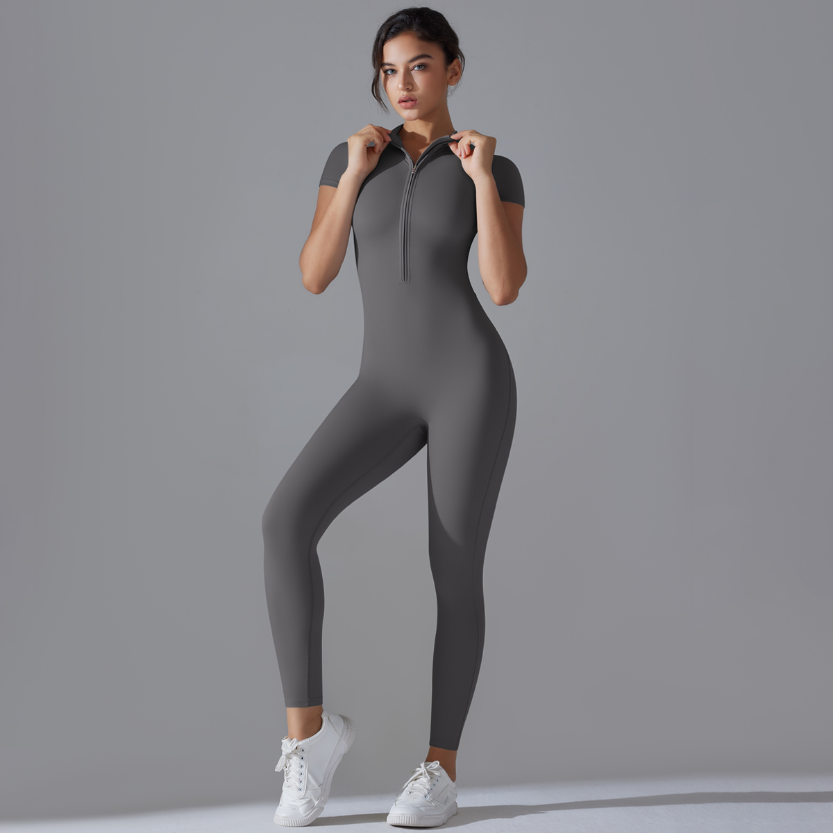 Conjunto de yoga macacões femi - Yoga Fitness Jumpsuit avaliação e preço