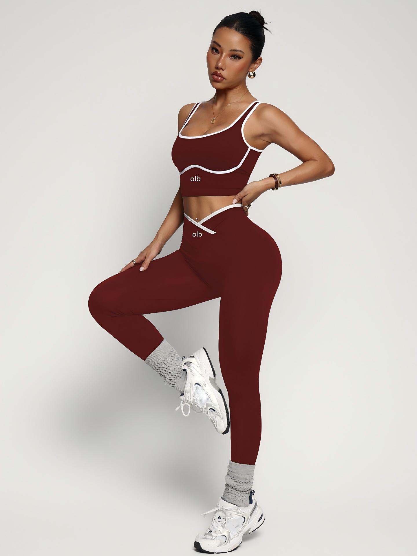 Conjunto de roupa fitness de 2 - Yoga Fitness Set avaliação e preço