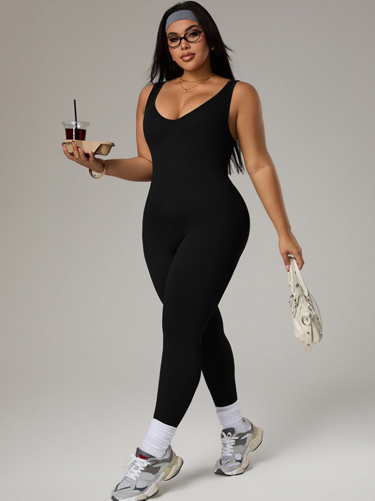 Conjunto de Roupas de Ginástic - Yoga Fitness Jumpsuit avaliação e preço