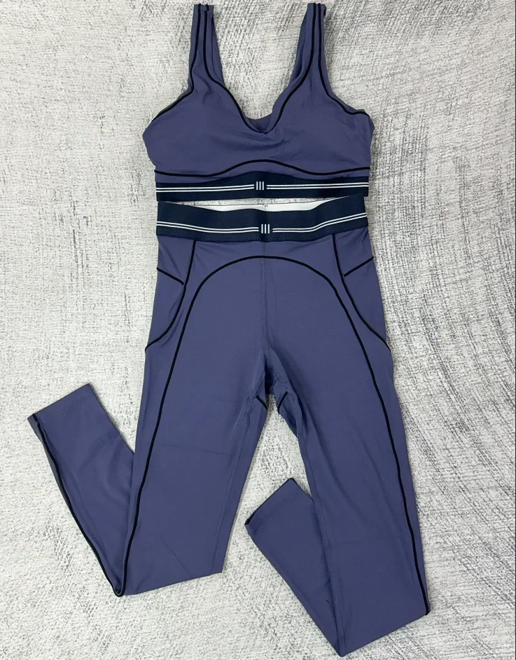 Conjunto de Top e Calças em Du - Yoga Fitness Stretching avaliação e preço