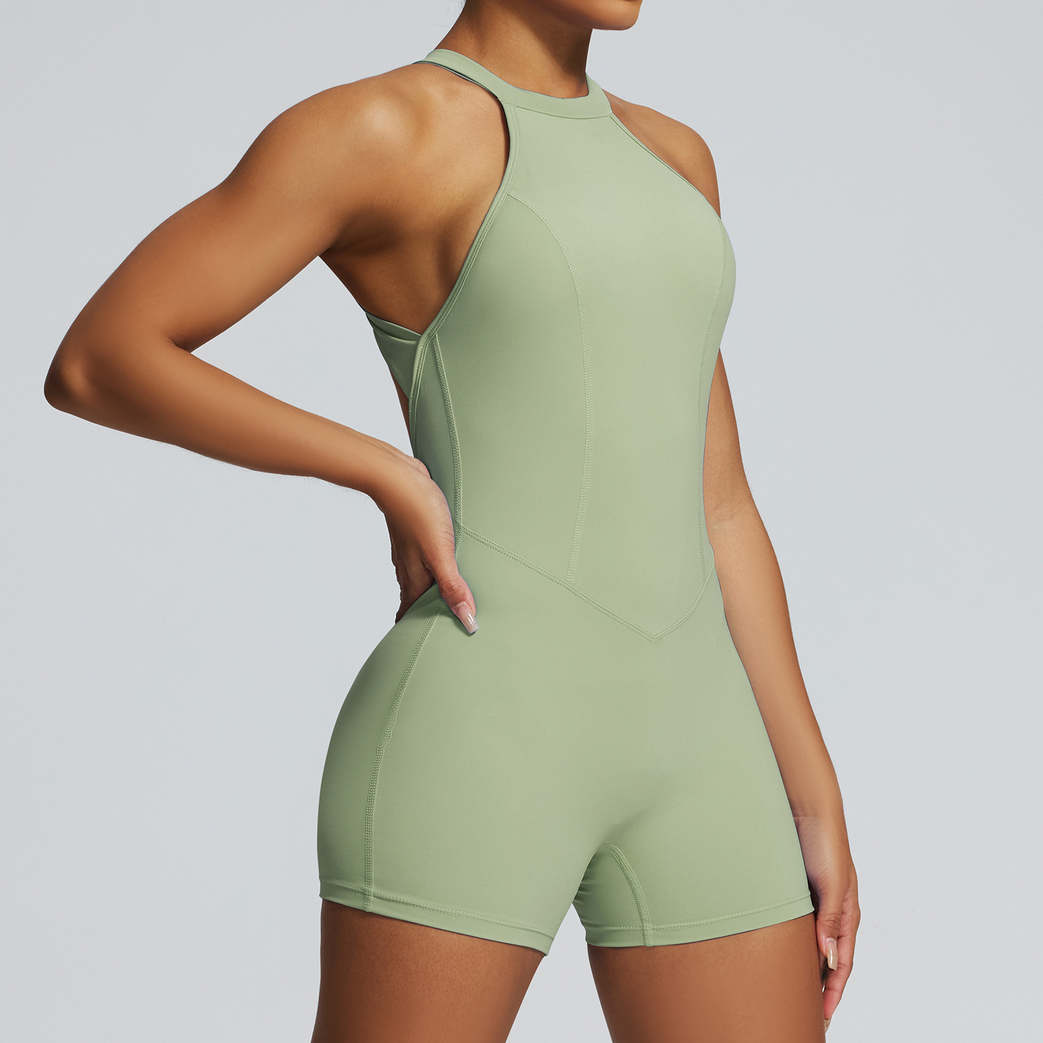 Macacão de Yoga Feminino Sem C - Yoga Fitness Stretching avaliação e preço