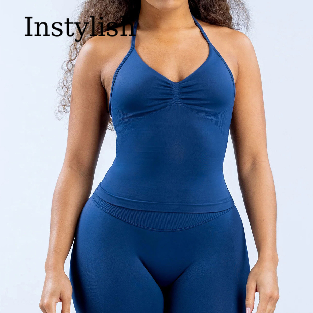 Conjunto de Yoga Sem Costura p - Yoga Fitness Set avaliação e preço