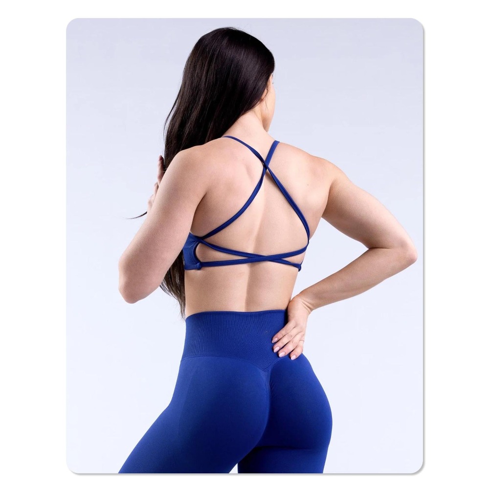 Sutiã Esportivo Acolchoado Sem - Yoga Fitness Stretching avaliação e preço